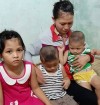 Vợ và 03 đứa con của Em Trần Ngọc Tưởng  sinh năm 1989, ở thôn 4, Đức Nhuận, Mộ Đức, Quảng Ngãi bị giật điện chết lúc 18 giờ ngày 22/5/2019