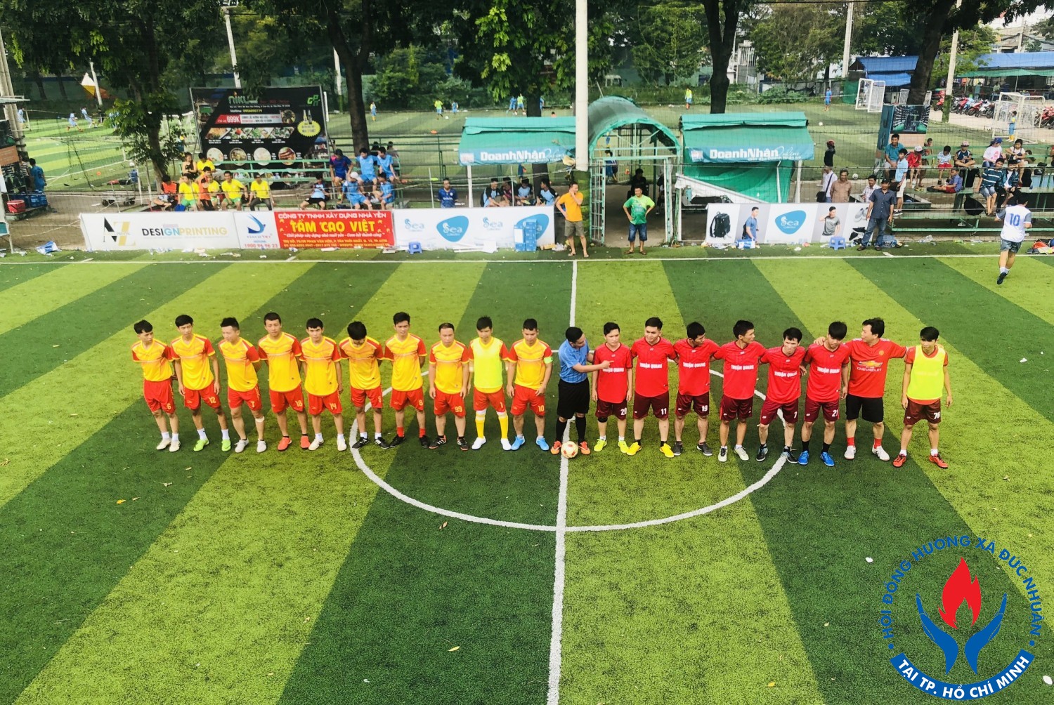 Khai mạc giải bóng đá HDH Đức Nhuận lần thứ 2 - năm 2019